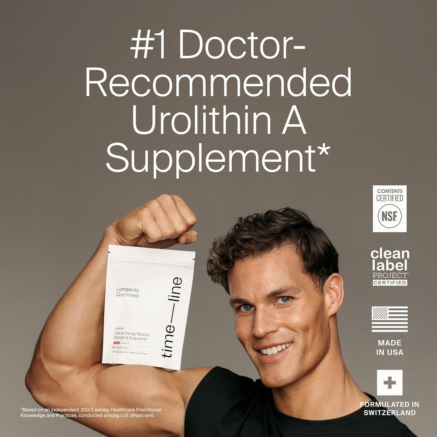 Timeline Mitopure Urolithin A Supplement Gummies